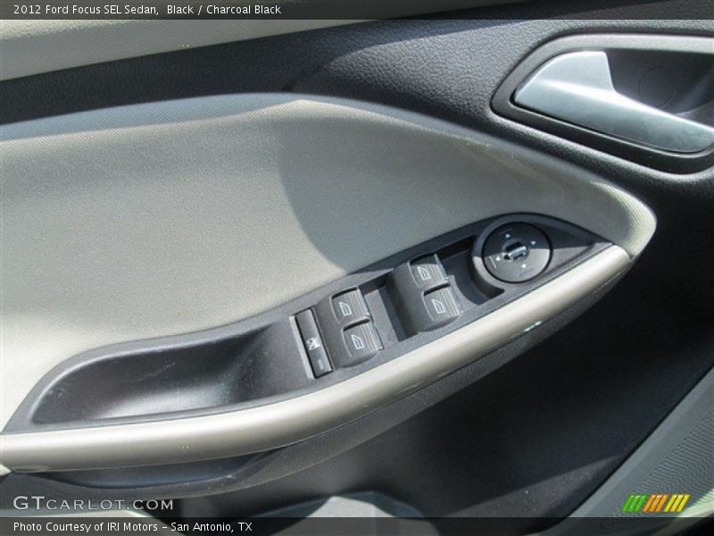 Black / Charcoal Black 2012 Ford Focus SEL Sedan