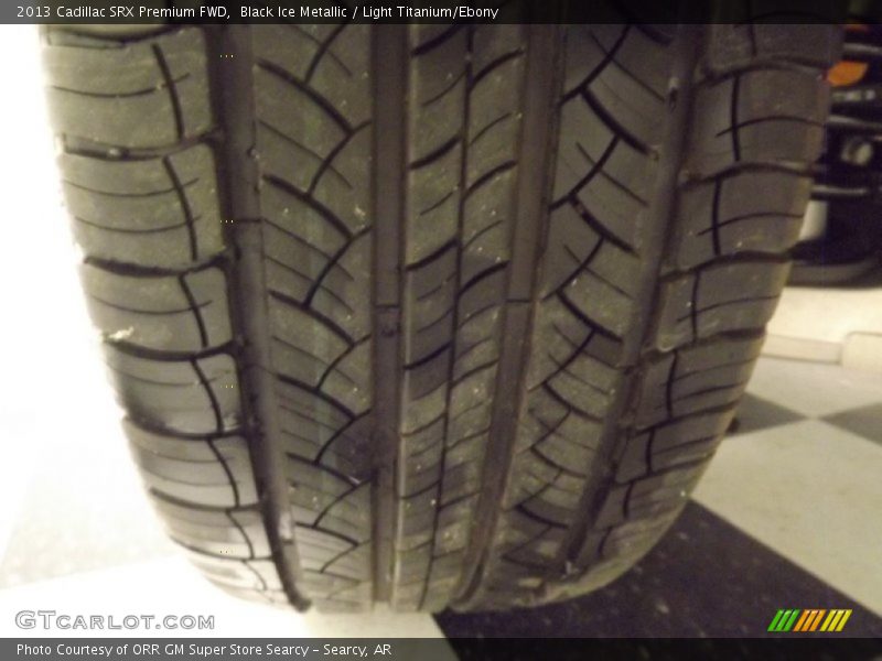 Black Ice Metallic / Light Titanium/Ebony 2013 Cadillac SRX Premium FWD