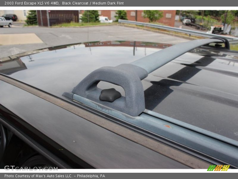 Black Clearcoat / Medium Dark Flint 2003 Ford Escape XLS V6 4WD