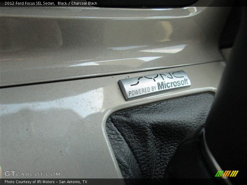 Black / Charcoal Black 2012 Ford Focus SEL Sedan