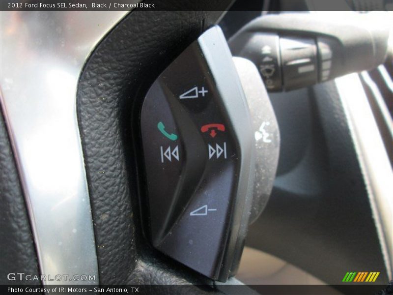 Black / Charcoal Black 2012 Ford Focus SEL Sedan