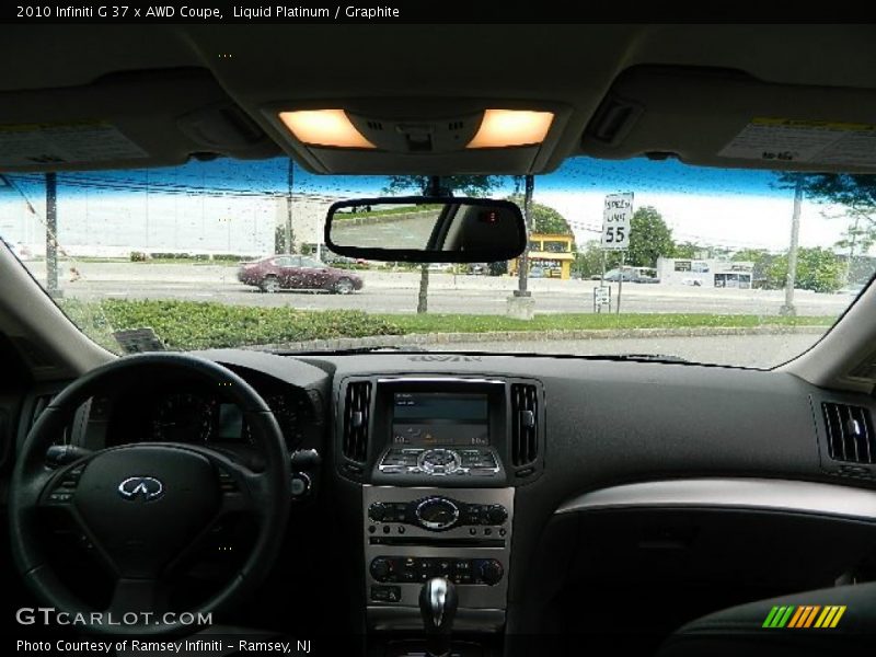 Liquid Platinum / Graphite 2010 Infiniti G 37 x AWD Coupe