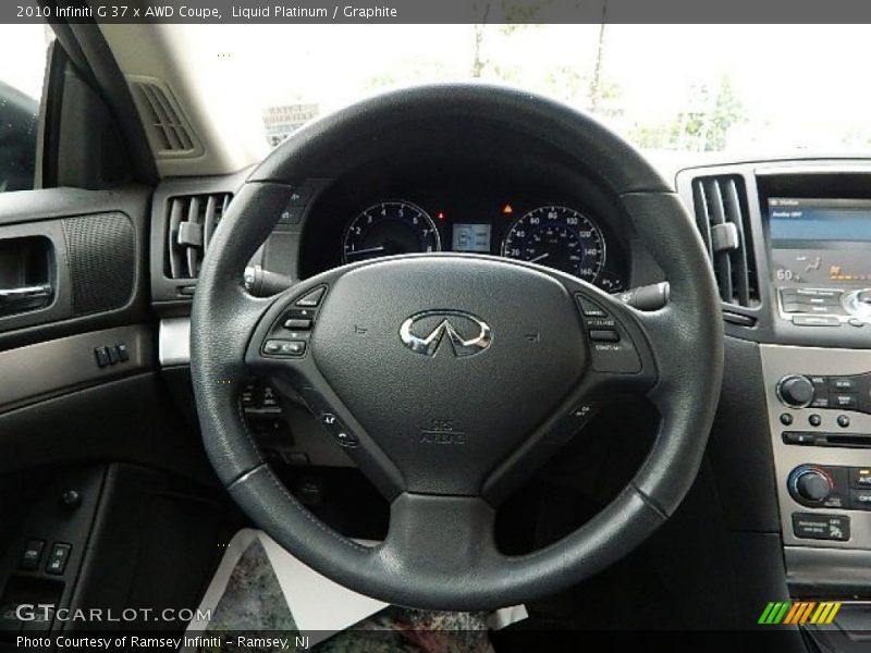  2010 G 37 x AWD Coupe Steering Wheel