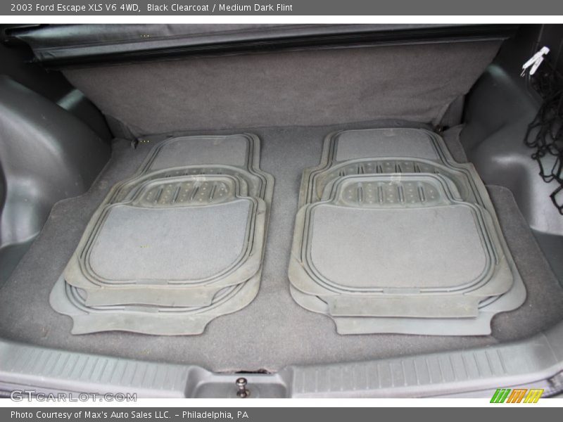 Black Clearcoat / Medium Dark Flint 2003 Ford Escape XLS V6 4WD