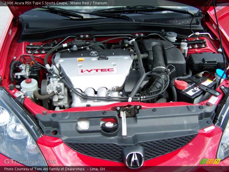 Milano Red / Titanium 2006 Acura RSX Type S Sports Coupe