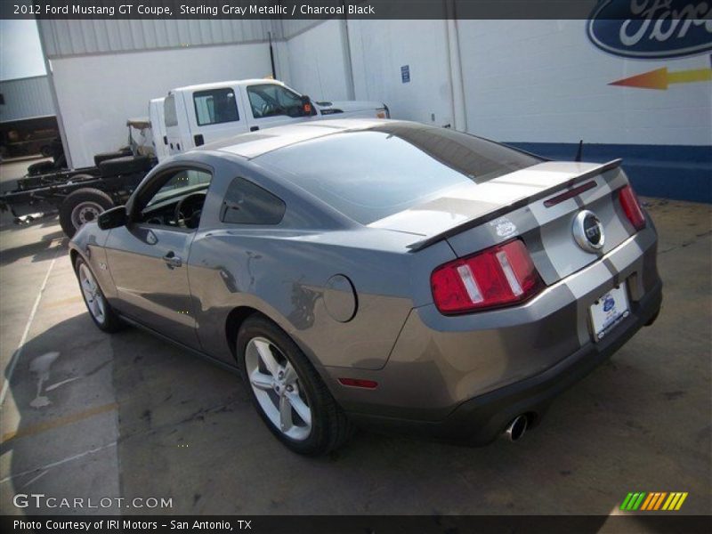 Sterling Gray Metallic / Charcoal Black 2012 Ford Mustang GT Coupe