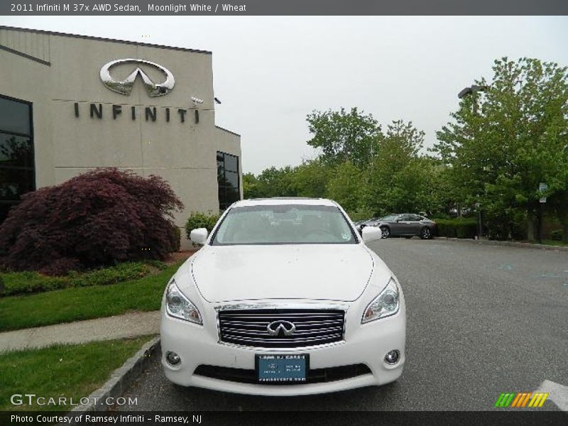 Moonlight White / Wheat 2011 Infiniti M 37x AWD Sedan