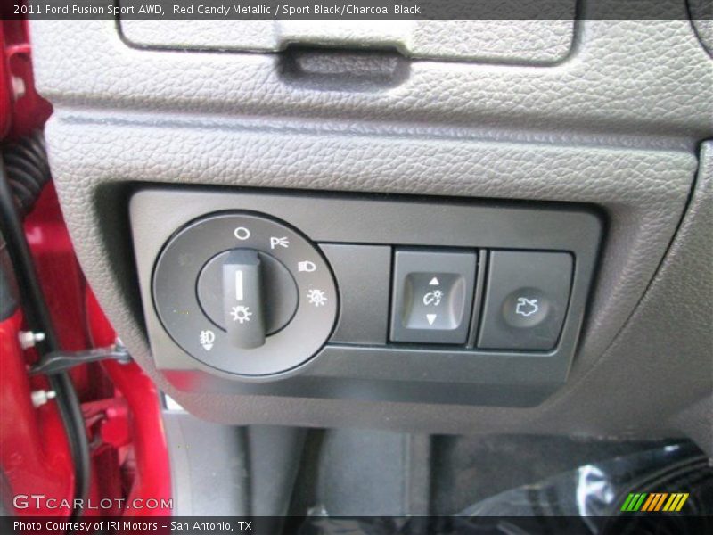 Controls of 2011 Fusion Sport AWD