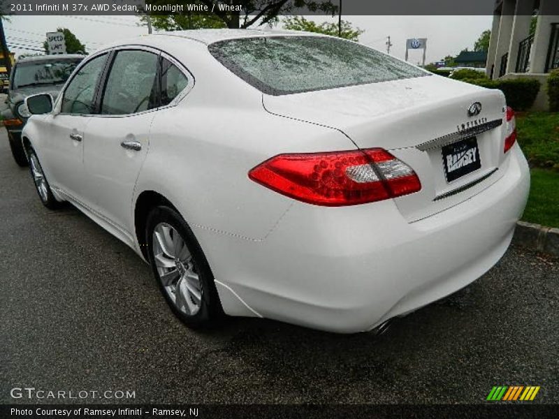 Moonlight White / Wheat 2011 Infiniti M 37x AWD Sedan