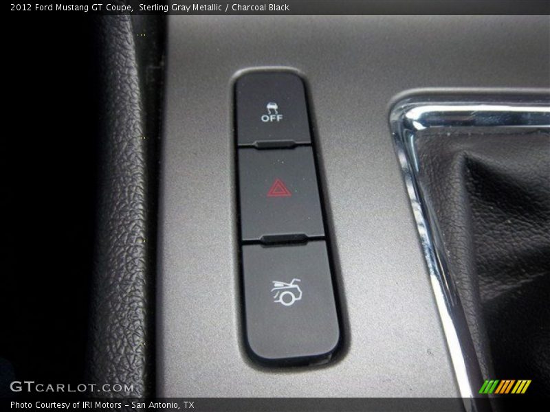 Sterling Gray Metallic / Charcoal Black 2012 Ford Mustang GT Coupe