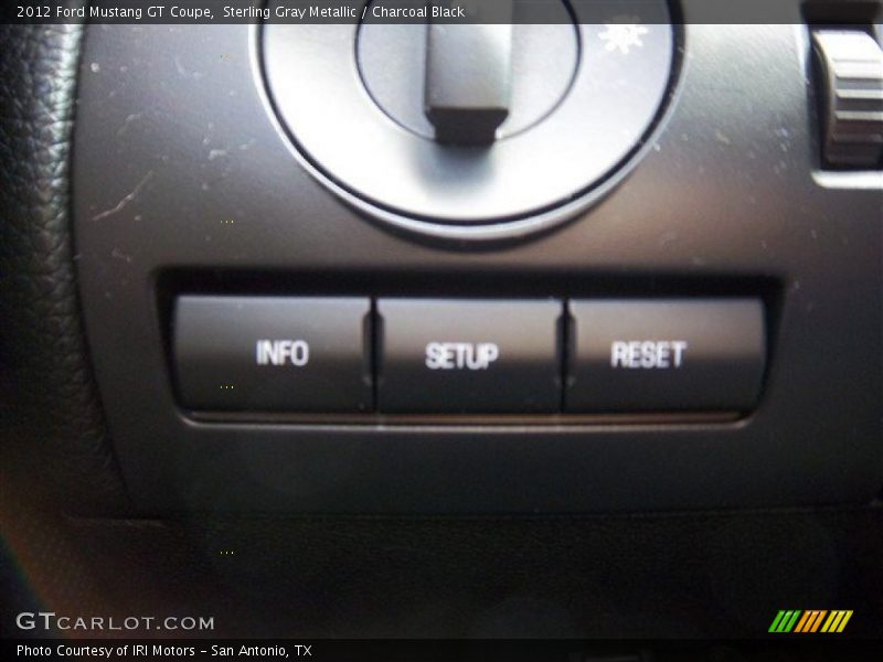 Sterling Gray Metallic / Charcoal Black 2012 Ford Mustang GT Coupe