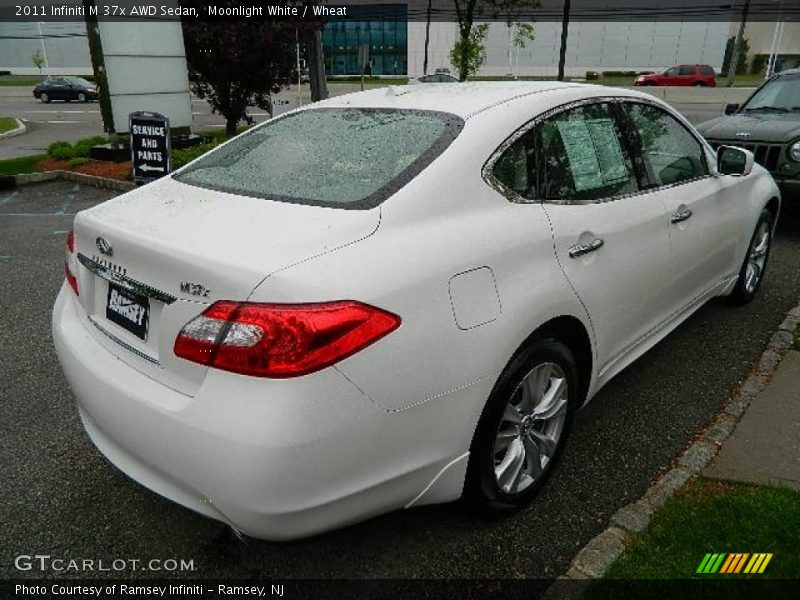 Moonlight White / Wheat 2011 Infiniti M 37x AWD Sedan