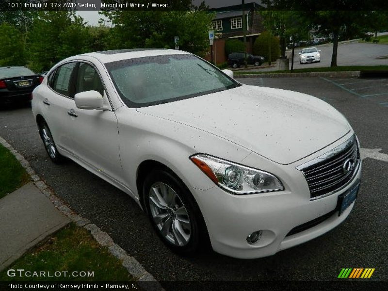 Moonlight White / Wheat 2011 Infiniti M 37x AWD Sedan