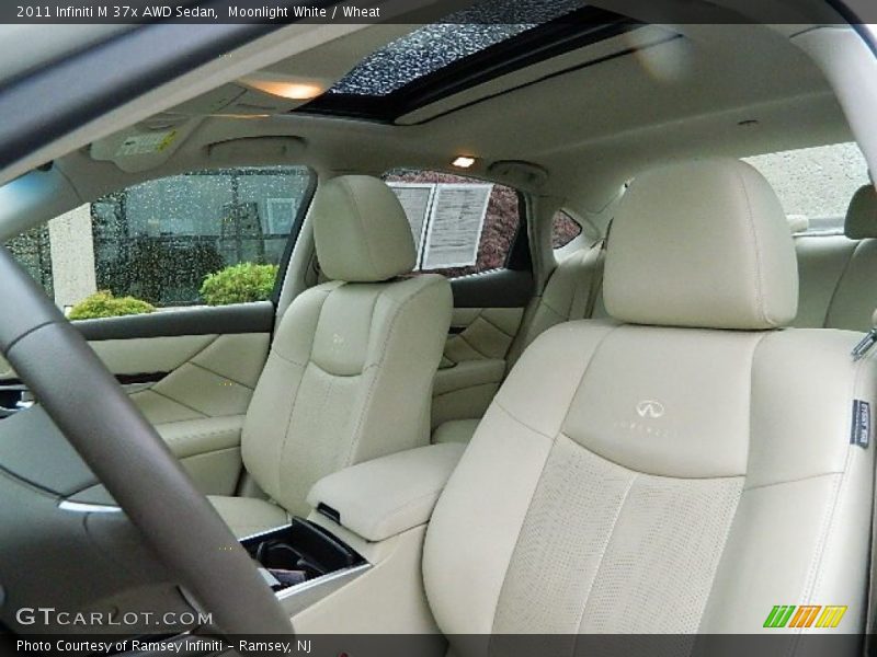 Moonlight White / Wheat 2011 Infiniti M 37x AWD Sedan