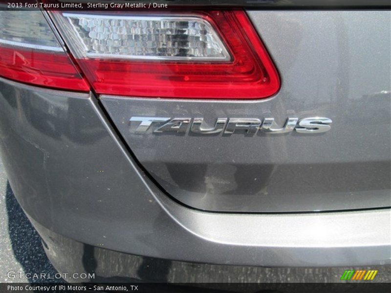 Sterling Gray Metallic / Dune 2013 Ford Taurus Limited