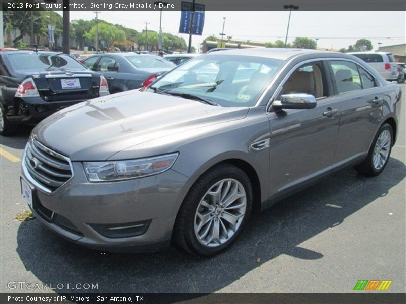 Sterling Gray Metallic / Dune 2013 Ford Taurus Limited