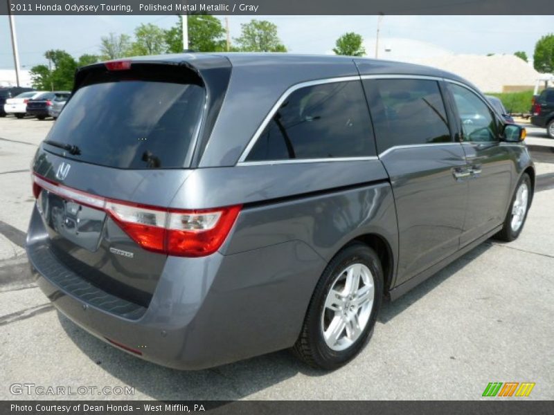 Polished Metal Metallic / Gray 2011 Honda Odyssey Touring