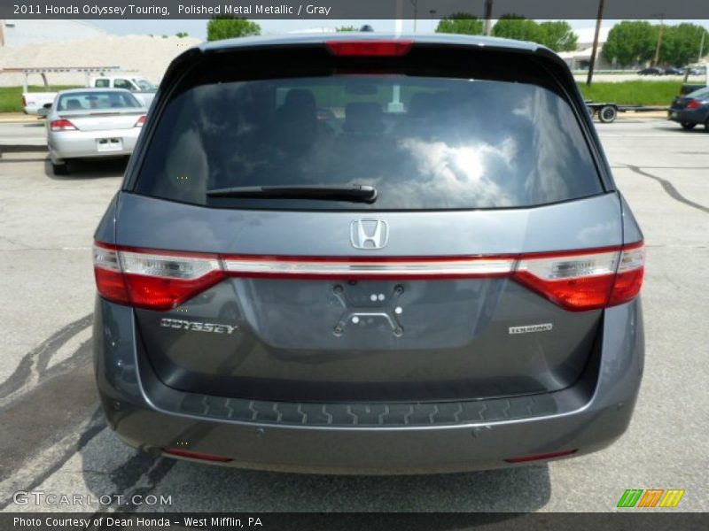 Polished Metal Metallic / Gray 2011 Honda Odyssey Touring