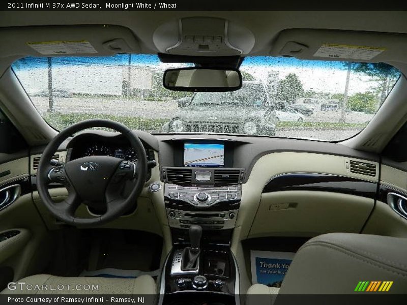 Moonlight White / Wheat 2011 Infiniti M 37x AWD Sedan