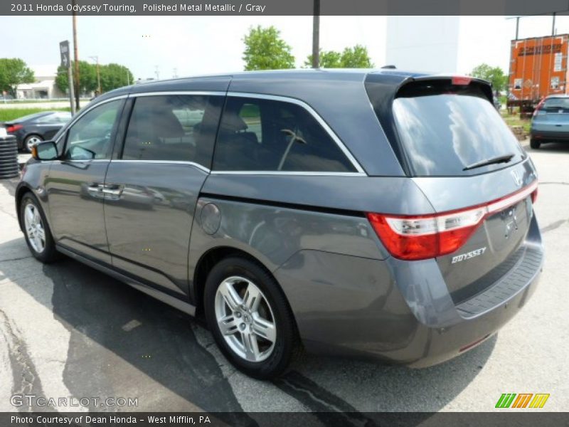 Polished Metal Metallic / Gray 2011 Honda Odyssey Touring
