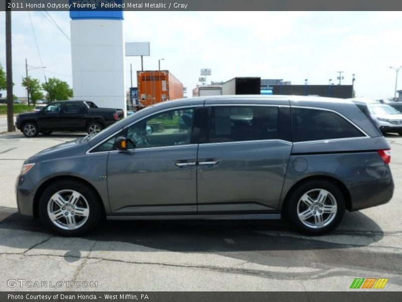 Polished Metal Metallic / Gray 2011 Honda Odyssey Touring