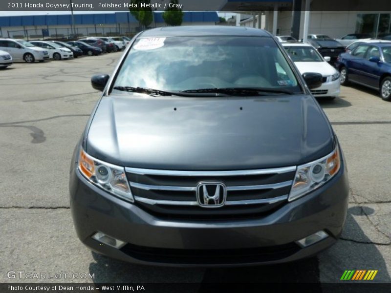 Polished Metal Metallic / Gray 2011 Honda Odyssey Touring
