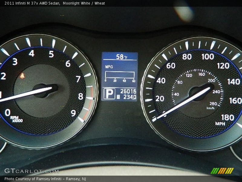 Moonlight White / Wheat 2011 Infiniti M 37x AWD Sedan