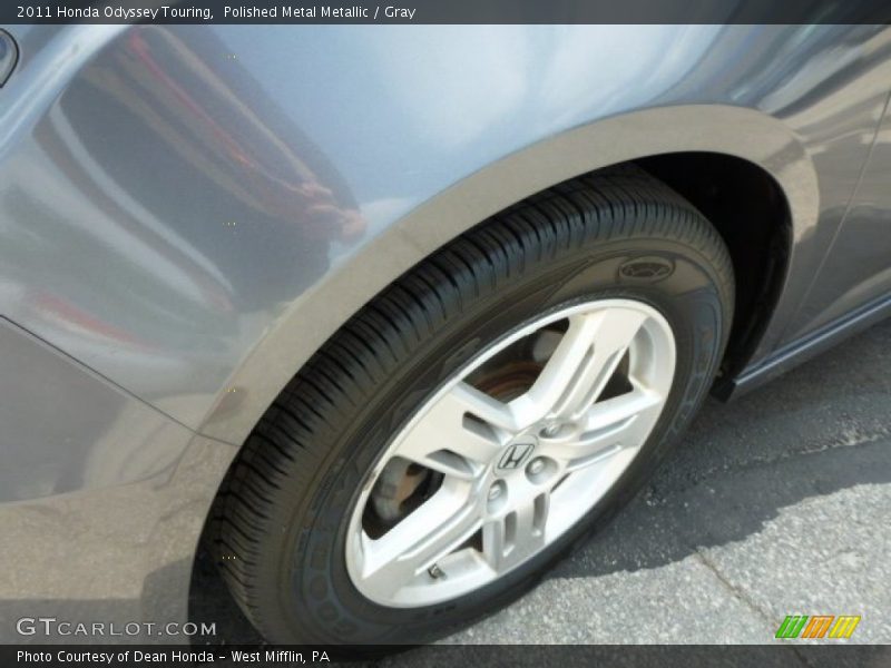 Polished Metal Metallic / Gray 2011 Honda Odyssey Touring