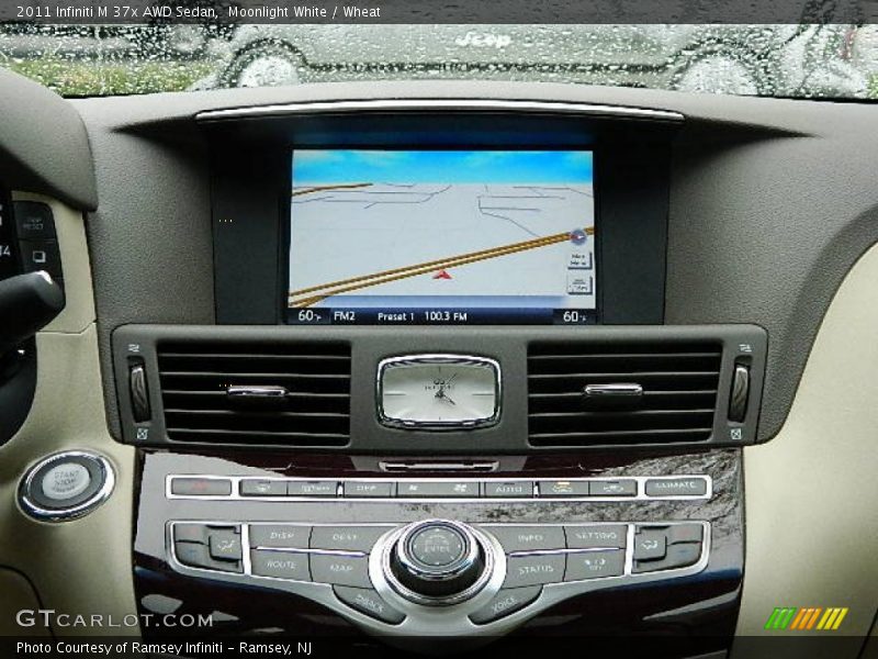 Moonlight White / Wheat 2011 Infiniti M 37x AWD Sedan