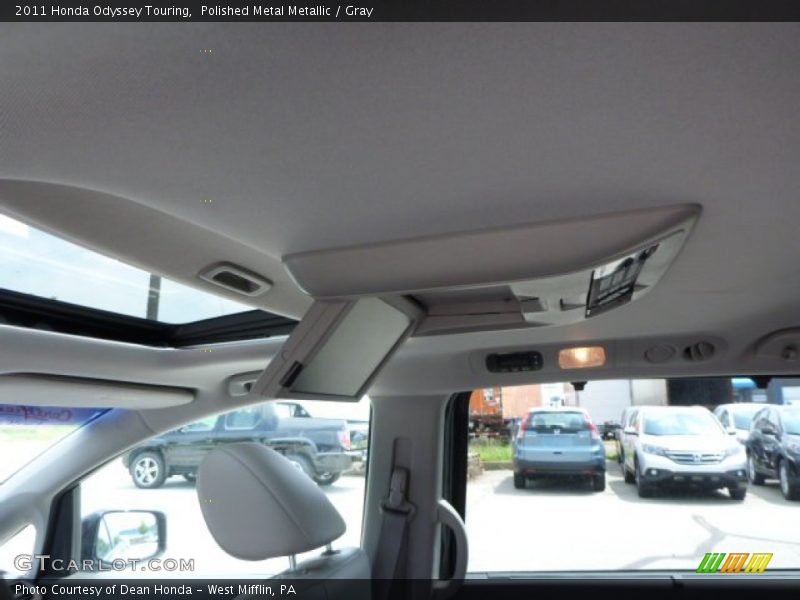 Polished Metal Metallic / Gray 2011 Honda Odyssey Touring
