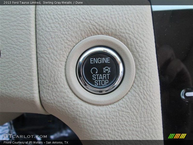 Sterling Gray Metallic / Dune 2013 Ford Taurus Limited