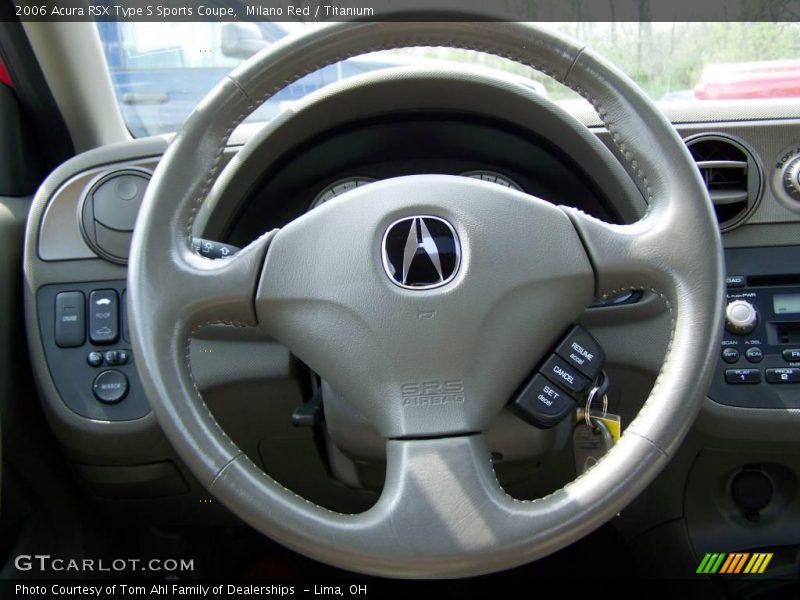 Milano Red / Titanium 2006 Acura RSX Type S Sports Coupe