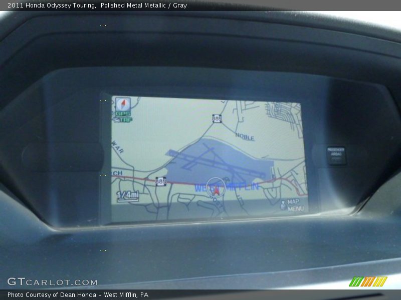 Polished Metal Metallic / Gray 2011 Honda Odyssey Touring