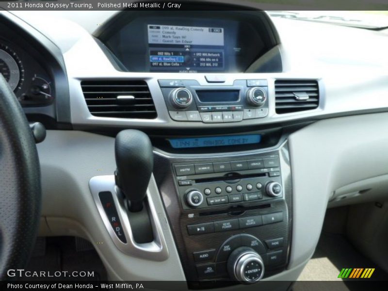 Polished Metal Metallic / Gray 2011 Honda Odyssey Touring
