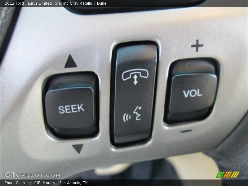 Sterling Gray Metallic / Dune 2013 Ford Taurus Limited
