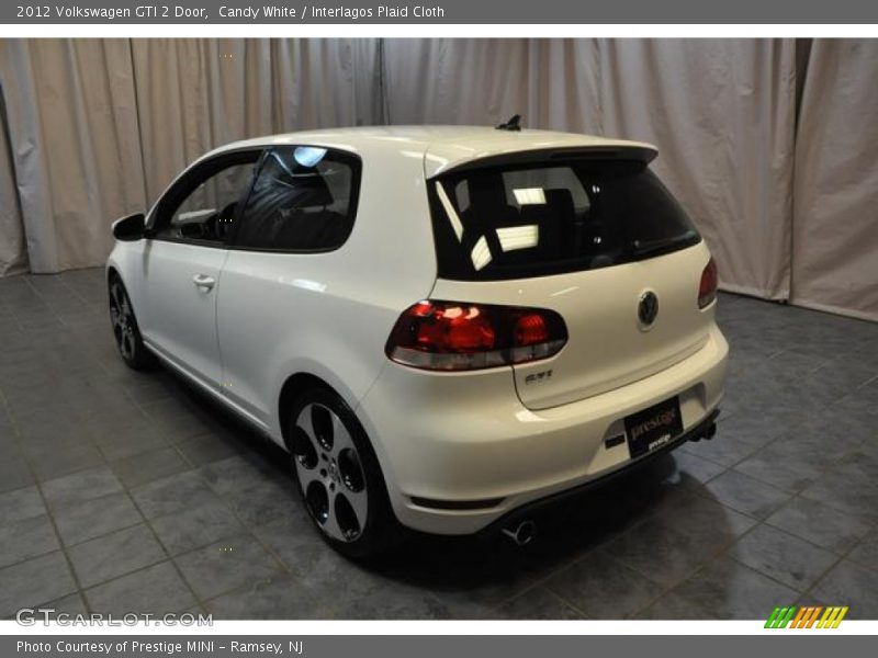 Candy White / Interlagos Plaid Cloth 2012 Volkswagen GTI 2 Door