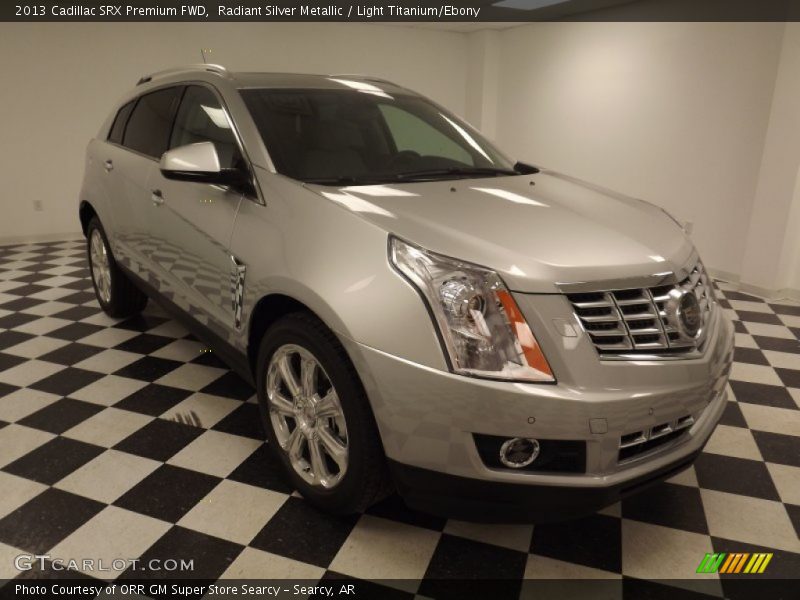 Radiant Silver Metallic / Light Titanium/Ebony 2013 Cadillac SRX Premium FWD