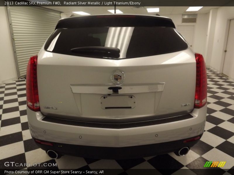 Radiant Silver Metallic / Light Titanium/Ebony 2013 Cadillac SRX Premium FWD