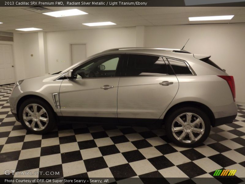 Radiant Silver Metallic / Light Titanium/Ebony 2013 Cadillac SRX Premium FWD