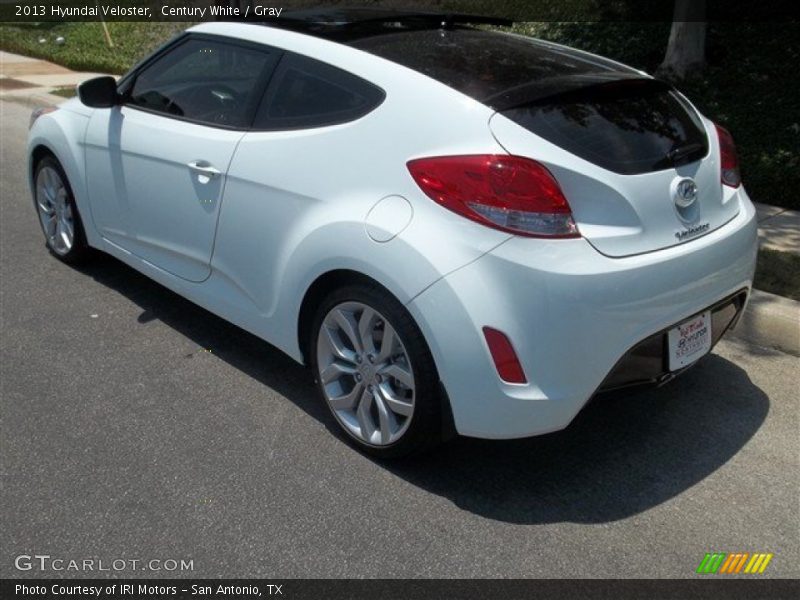 Century White / Gray 2013 Hyundai Veloster