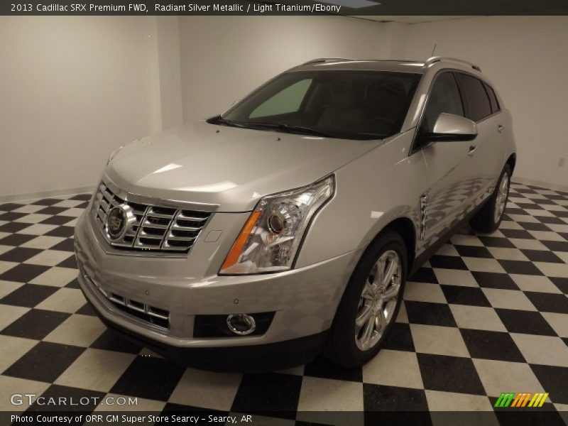 Radiant Silver Metallic / Light Titanium/Ebony 2013 Cadillac SRX Premium FWD