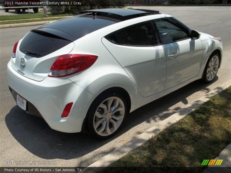 Century White / Gray 2013 Hyundai Veloster