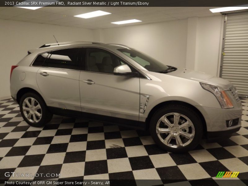 Radiant Silver Metallic / Light Titanium/Ebony 2013 Cadillac SRX Premium FWD