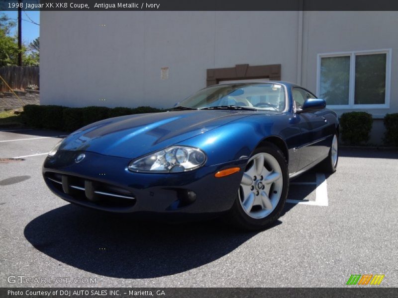 Antigua Metallic / Ivory 1998 Jaguar XK XK8 Coupe