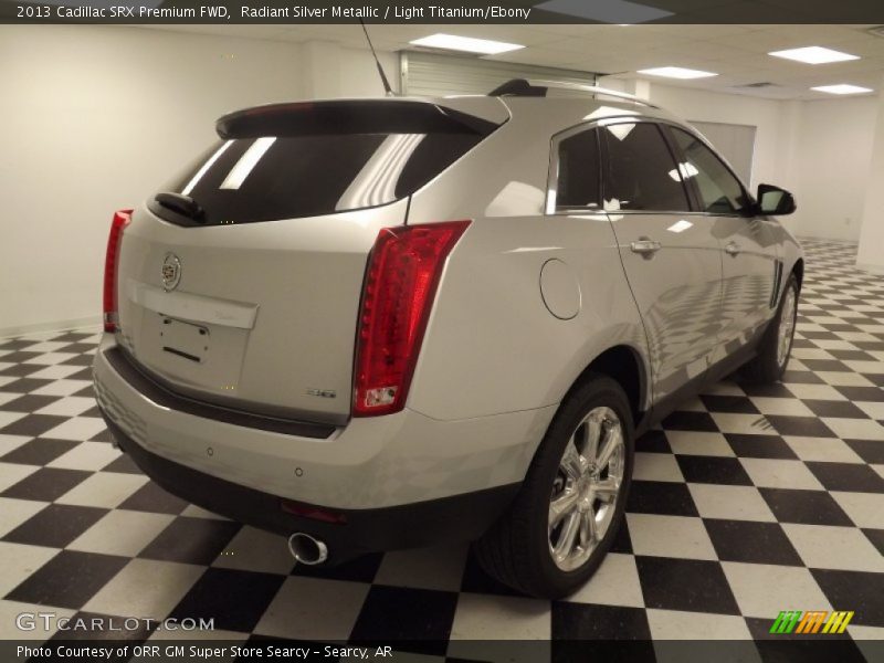 Radiant Silver Metallic / Light Titanium/Ebony 2013 Cadillac SRX Premium FWD