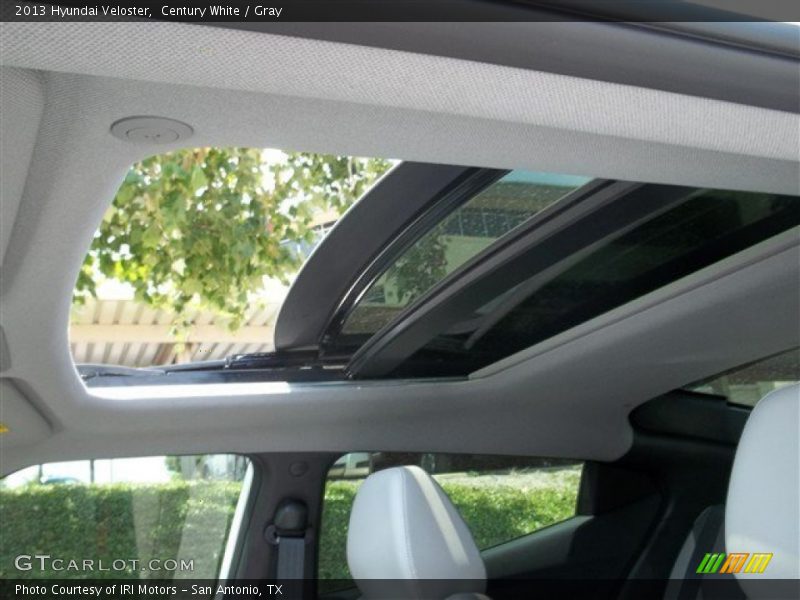 Century White / Gray 2013 Hyundai Veloster