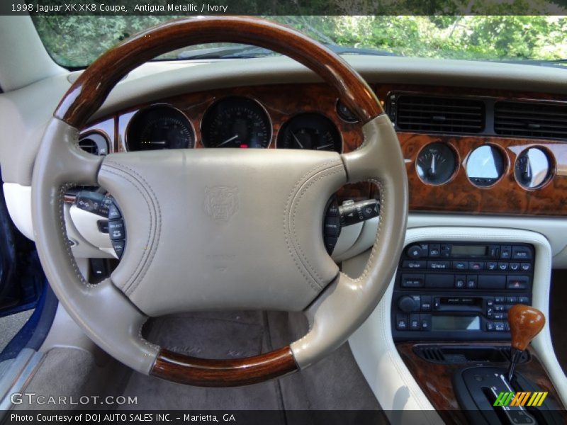 Antigua Metallic / Ivory 1998 Jaguar XK XK8 Coupe