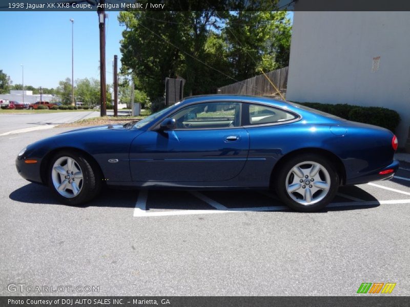 Antigua Metallic / Ivory 1998 Jaguar XK XK8 Coupe