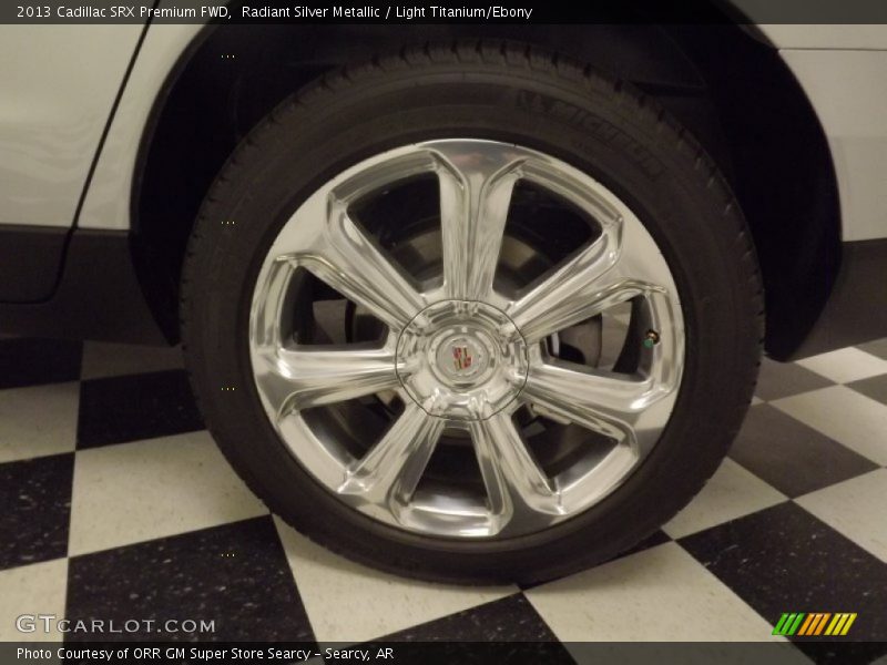 Radiant Silver Metallic / Light Titanium/Ebony 2013 Cadillac SRX Premium FWD
