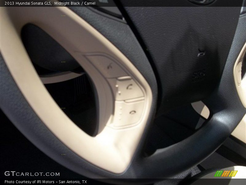 Midnight Black / Camel 2013 Hyundai Sonata GLS